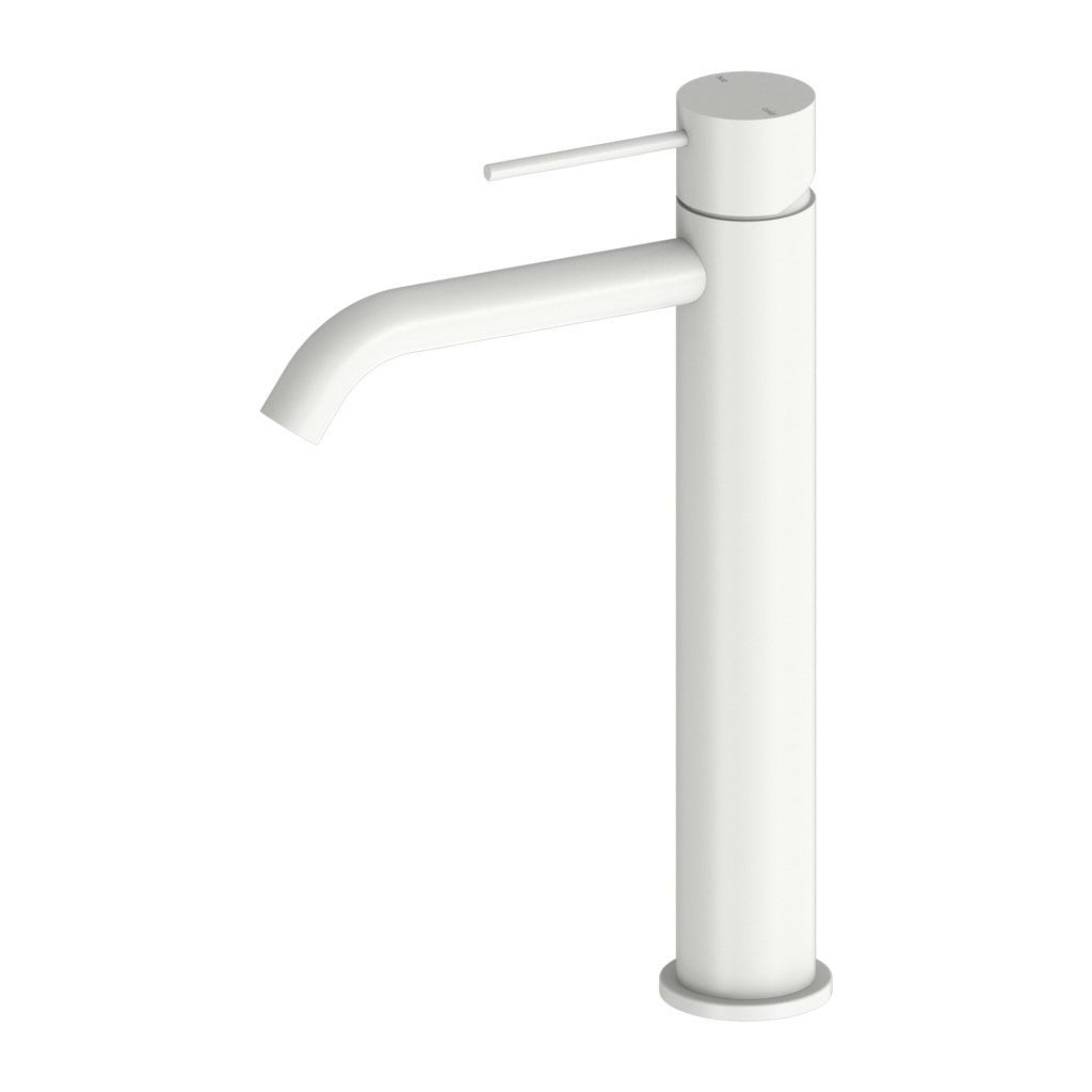 Nero Mecca Extended Basin Mixer Matte White