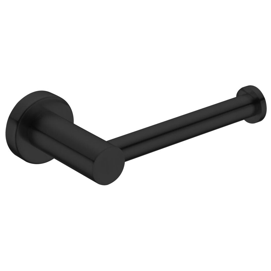 Matte black. toilet paper holder