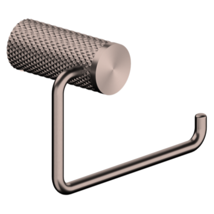 Brushed Bronze square  ring toilet paper holder 