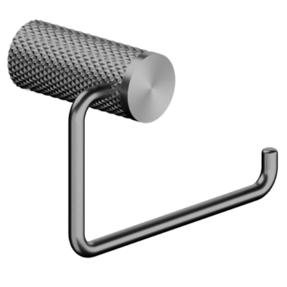 Graphite square  ring toilet paper holder 