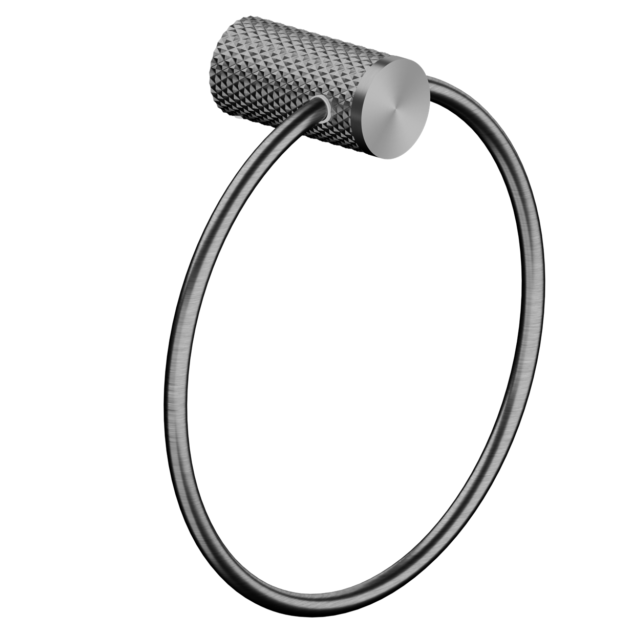 ensuite guest hand towel ring Graphite
