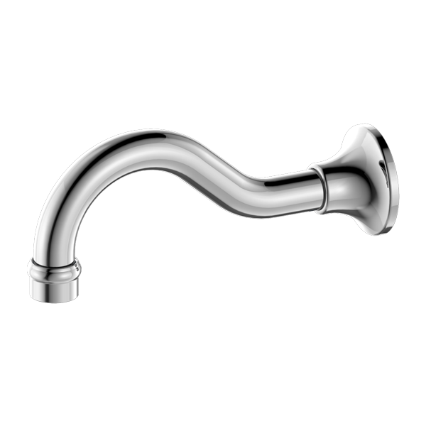 Chrome bath spout from the Nero York range.