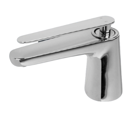 Atlanta single bathroom Basin Mixer tap Chrome 