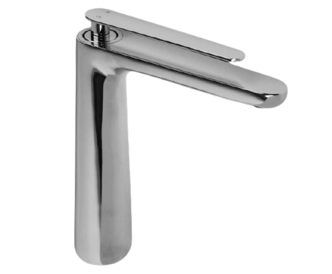 tall chrome bathroom basin mixer tap