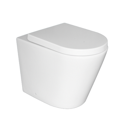 rimles floor mount toilet pan 