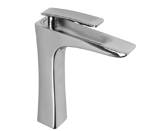 chrome Extended bathroom  Basin Mixer tap