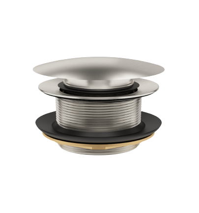  Pop-up Bath Plug & Waste Brushed Nickel
