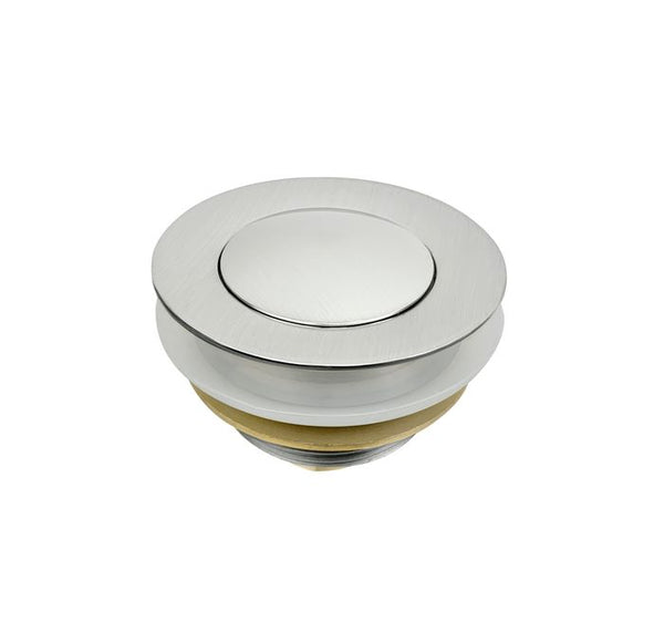 Donii Brushed Nickel Pop Up 40mm Bath Waste