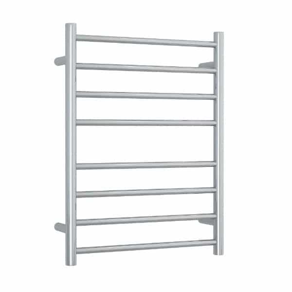 Thermogroup 8 Bar Thermorail Polished Stainless Steel Heated Towel Ladder 530x700mm