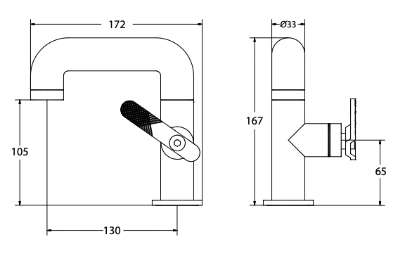 Bold Lever Basin Mixer (7159941267607)