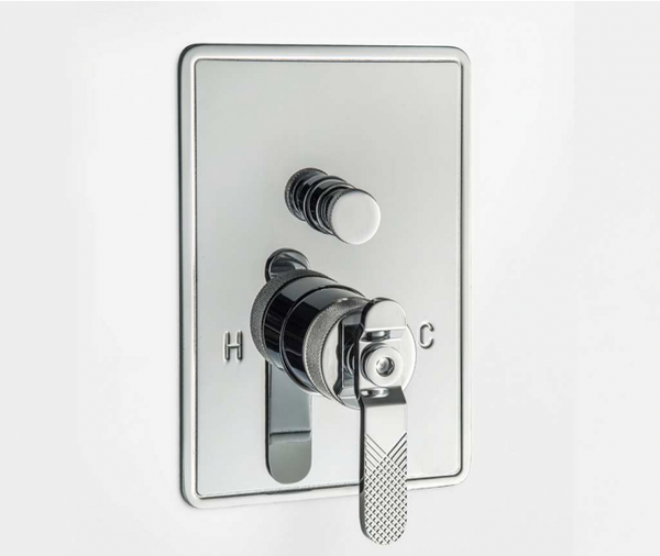 Bold Lever Shower Mixer with Diverter (7159972855959)