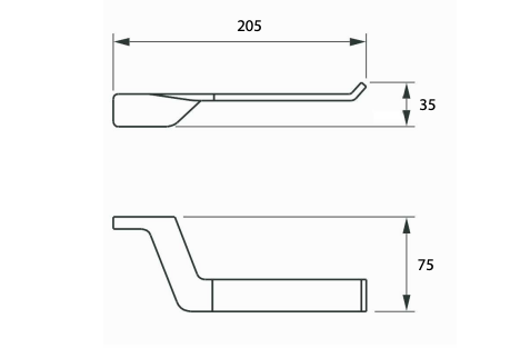 Twist Toilet Roll Holder (7174187417751)