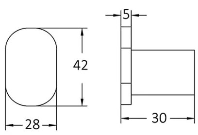 Vetto Robe Hook (7176671166615)