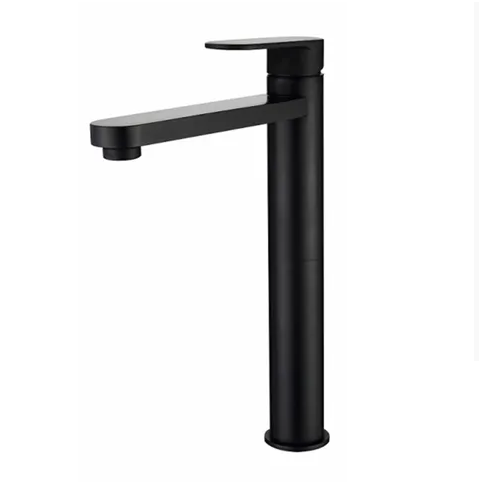 Vetto Tall Basin Mixer Matte Black (7152539041943)