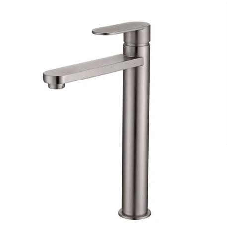 Vetto Tall Basin Mixer Brushed Nickel (7152530849943)