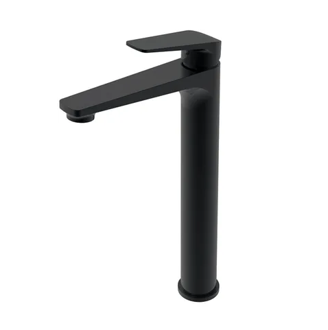 Zevio Tall Basin Mixer Matte Black (7152437592215)