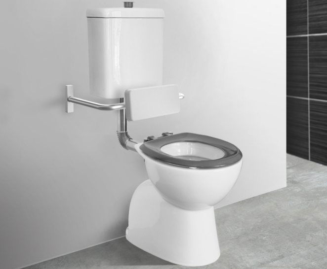 Paco Jaanson Care Link Toilet Suite Grey Seat