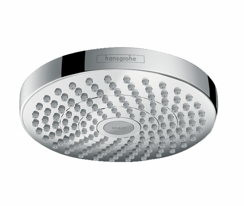 Hansgrohe Croma Select S 180 Ecosmart 2 Jet Overhead Shower Chrome