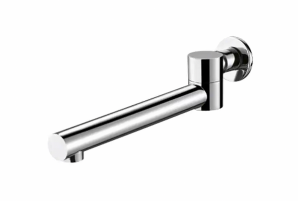 Donii Swivel Bath Spout Round Chrome