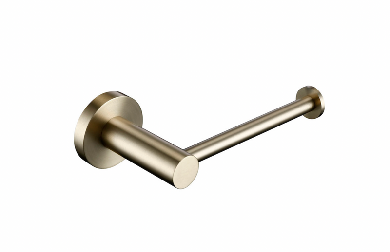 Linsol Lux Toilet Roll Holder Brushed Brass