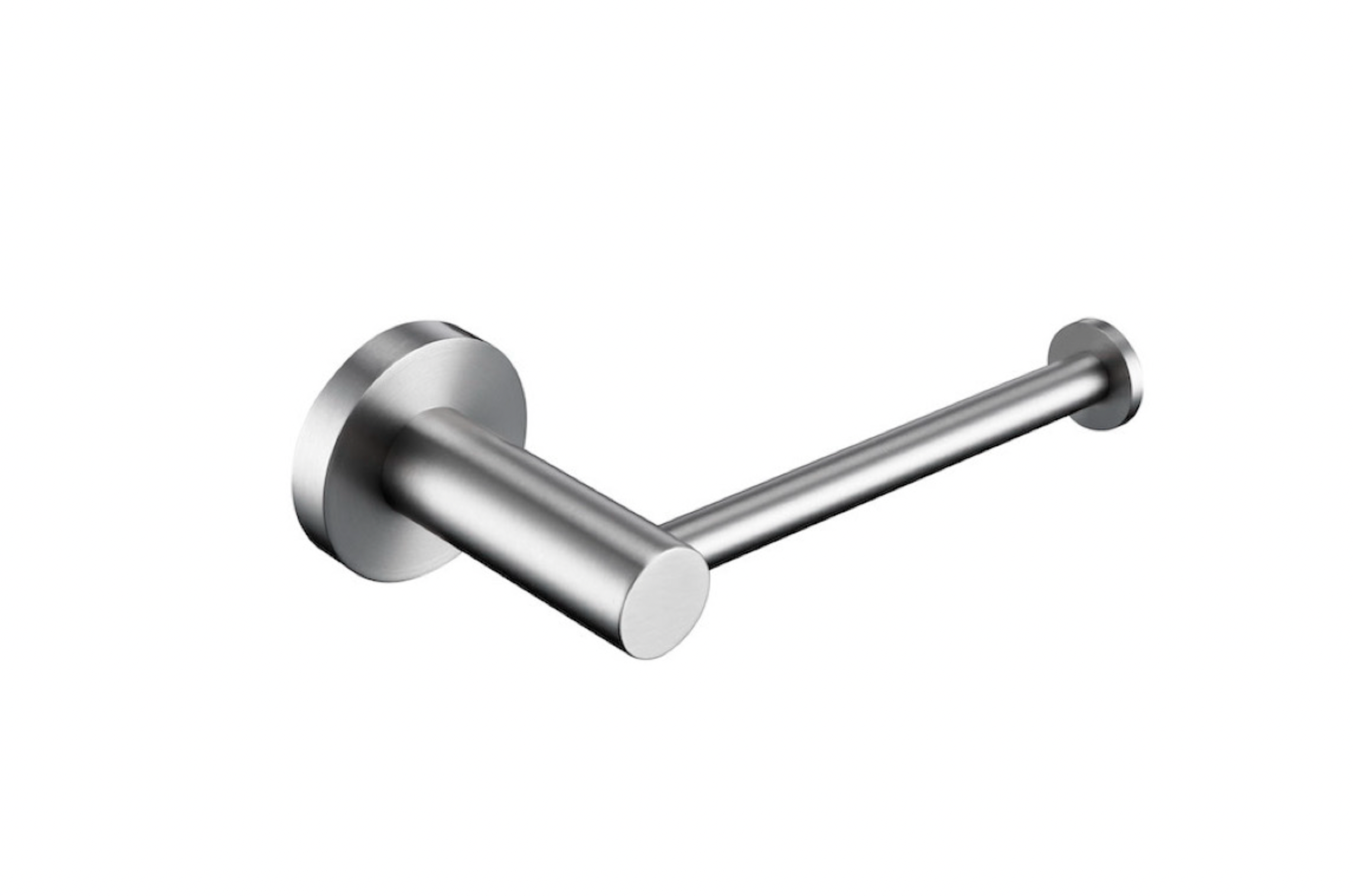 Linsol Lux Toilet Roll Holder Brushed Nickel