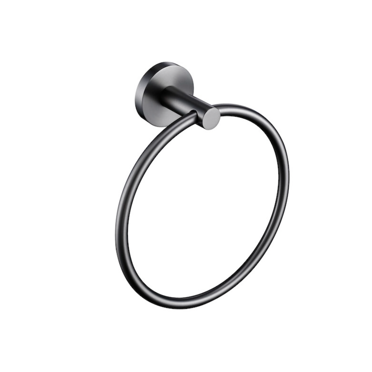 Linsol Lux S2 Towel Ring Holder Gun Metal