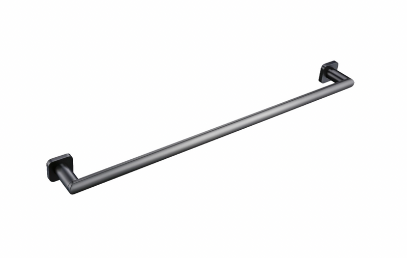 Linsol Chieti Single Towel Rail 760mm Gun Metal