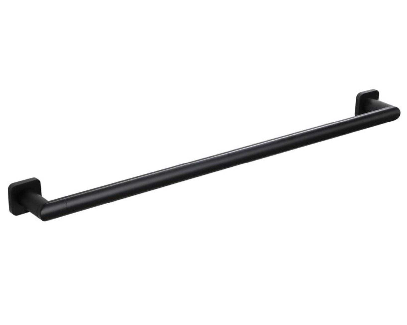 Linsol Chieti Single Towel Rail 760mm Matte Black