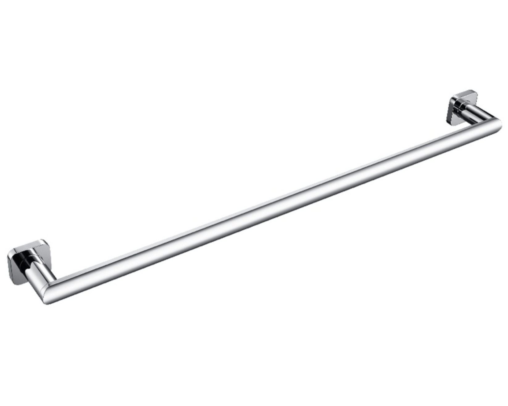 Linsol Chieti Single Towel Rail 760mm Chrome