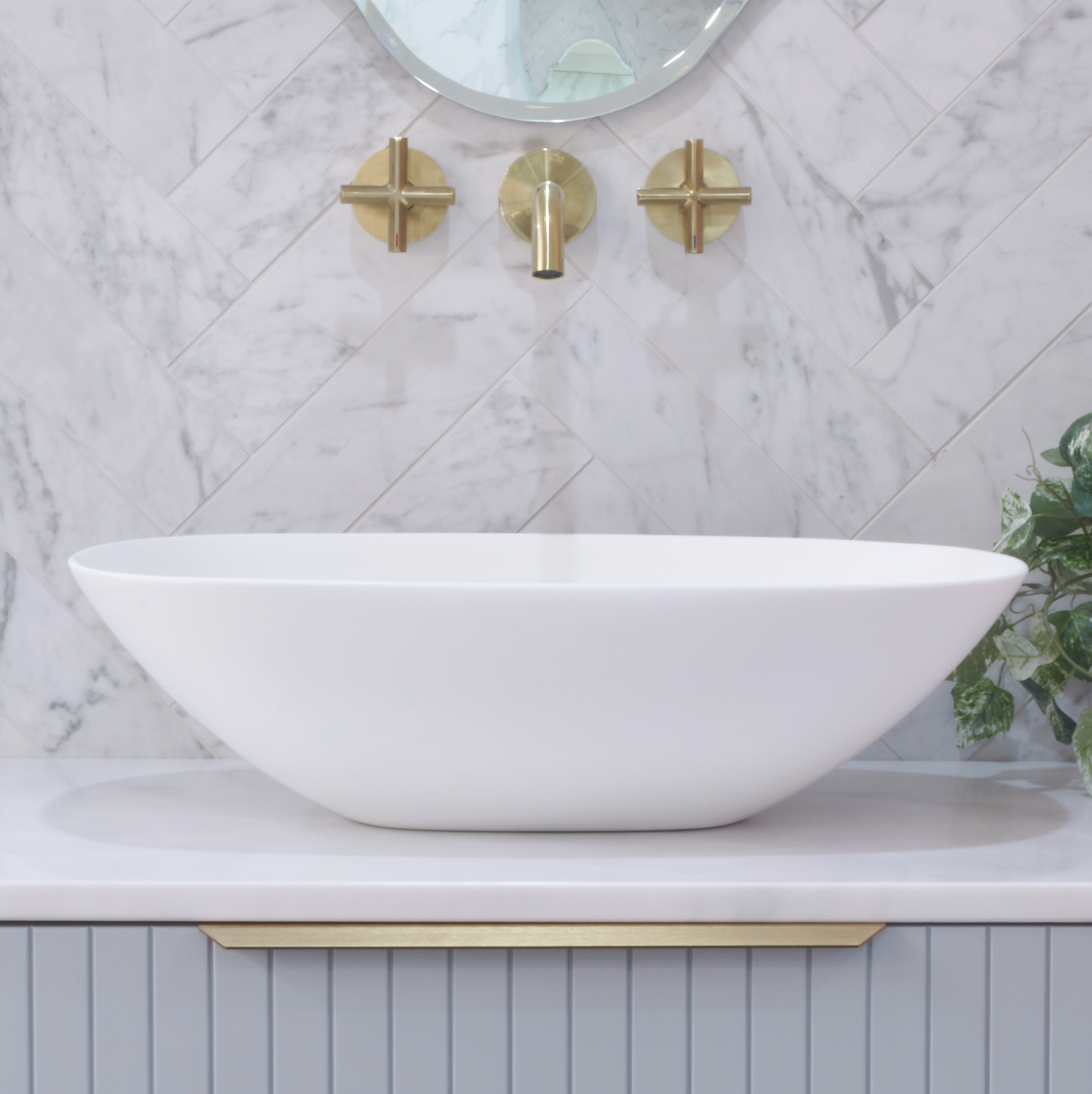 Donii Bollero Soft Rectangular Basin 540