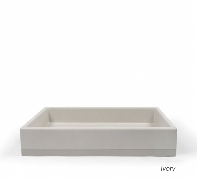 Nood Co Box Basin Two Tone Surface Mount