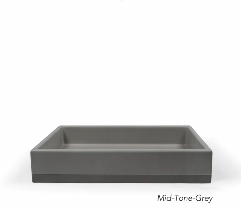 Nood Co Box Basin Two Tone Surface Mount