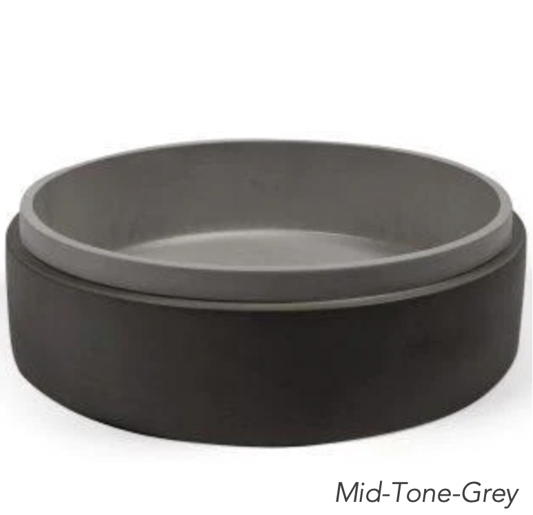 Nood Co Step Circle Basin Two Tone Surface Mount