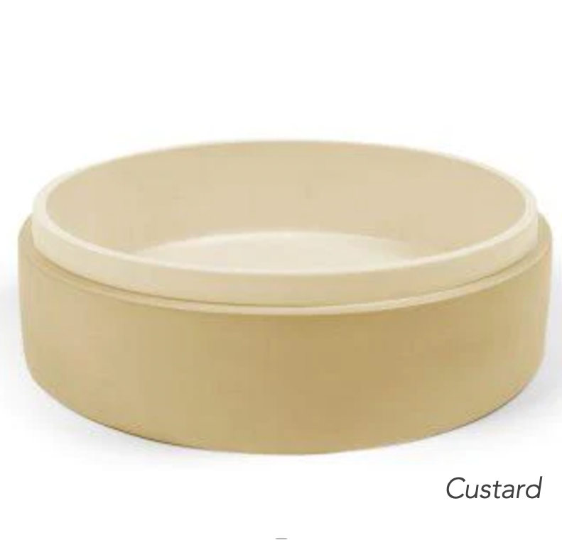 Nood Co Step Circle Basin Two Tone Surface Mount