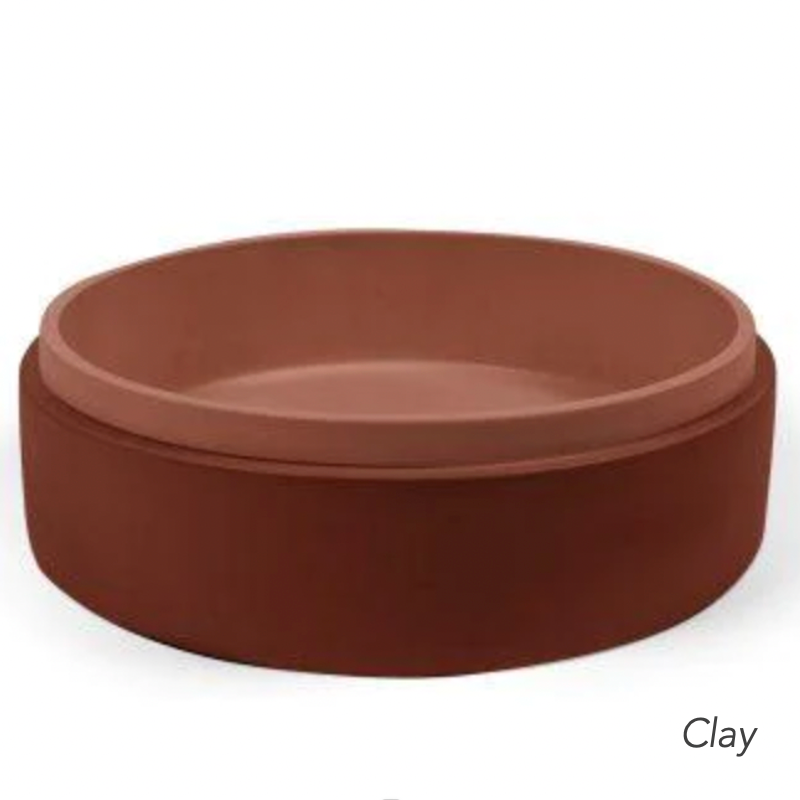 Nood Co Step Circle Basin Two Tone Surface Mount