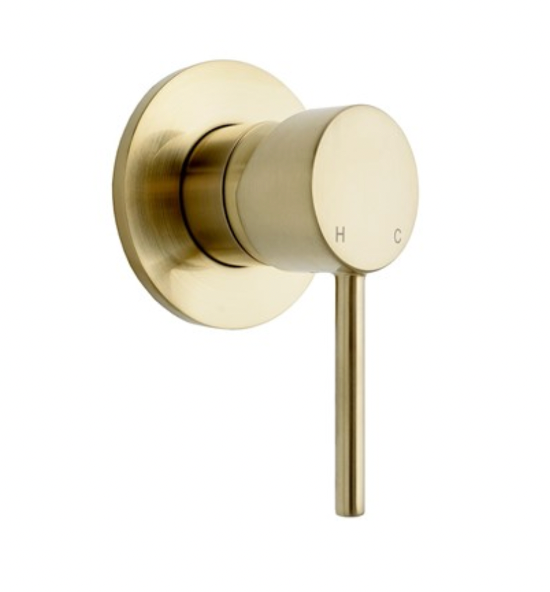 ADP Bloom Wall Mixer Light Brushed Brass