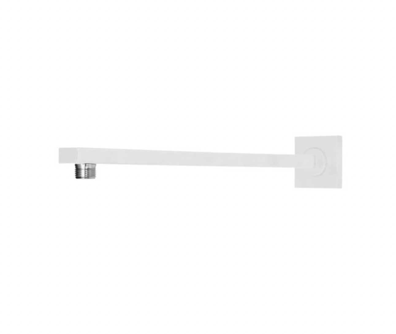 ADP Dusk Wall Shower Arm Matte White
