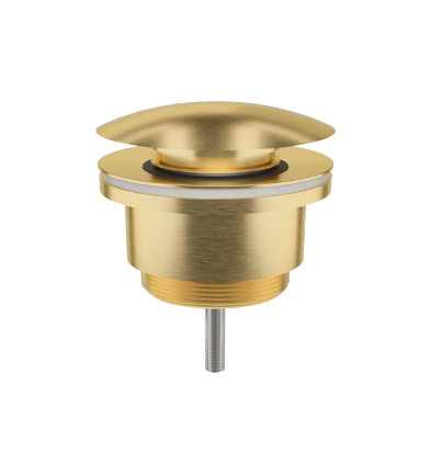Linsol 32/40 Universal Pop-up Plug & Waste Brushed Brass