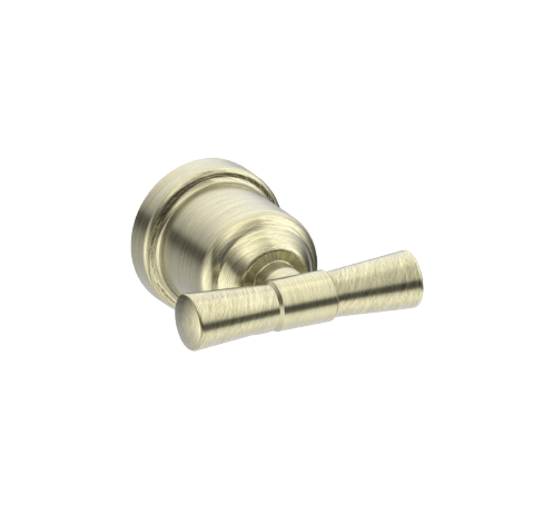 Nero York Robe Hook Aged Brass