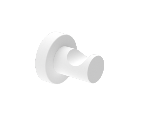 Nero Mecca Robe Hook Matte White
