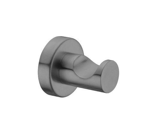 Nero Mecca Robe Hook Gun Metal