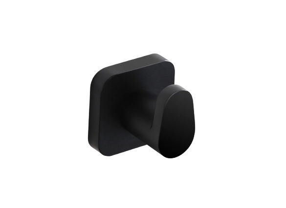 Linsol Chieti Robe Hook Matte Black