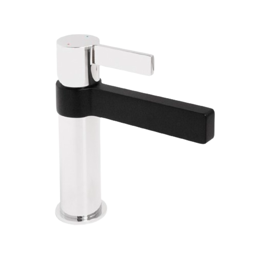 ADP Martini Basin Mixer Chrome & Matte Black