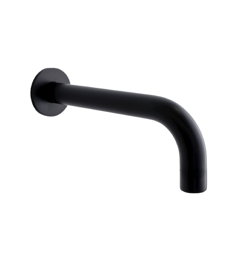 ADP Bloom Wall Spout Matte Black