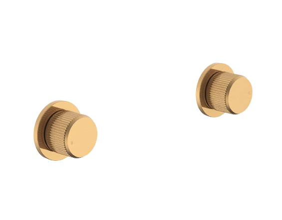 ADP Soul Groove Wall Top Assembly Brushed Brass