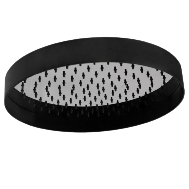 ADP Cosmopolitan Shower Head With Shroud Matte Black