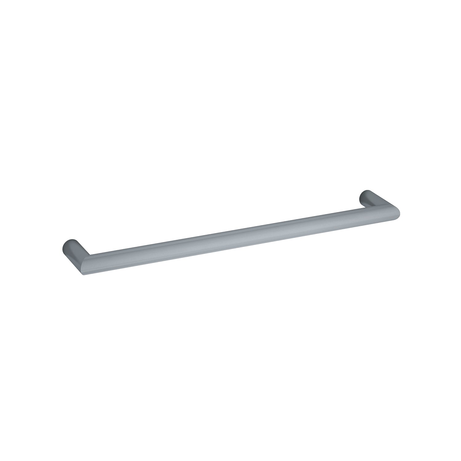 gun metal single heated towel rail