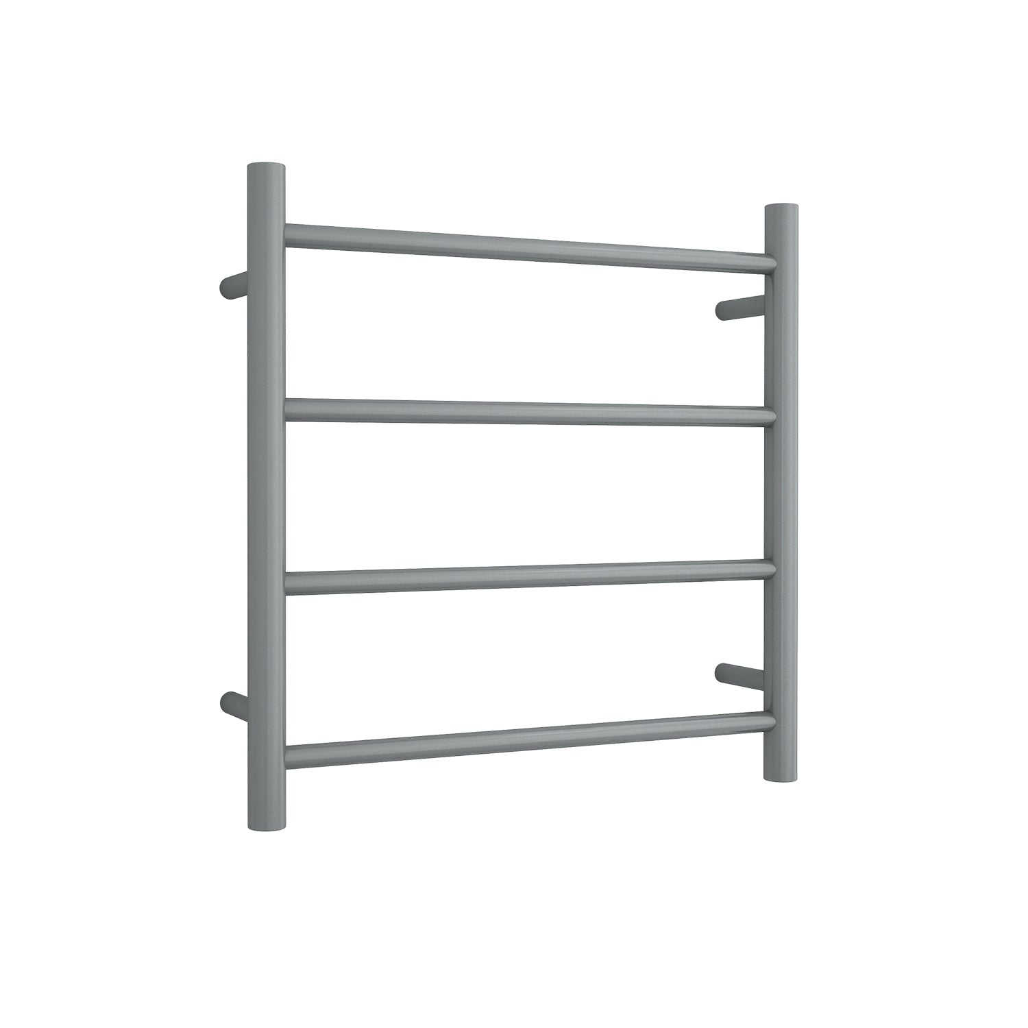 four bar heated towel rail gun metal