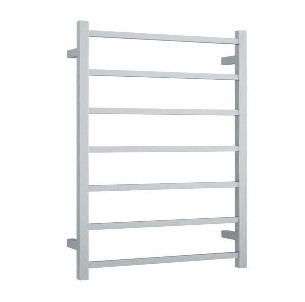 Square heated towel rail