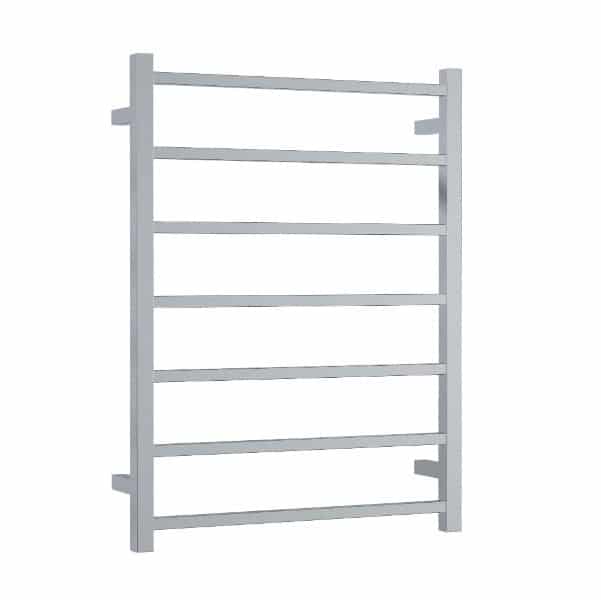 Thermogroup 7 Bar  Square Ladder Heated Towel Rail 600x800mm